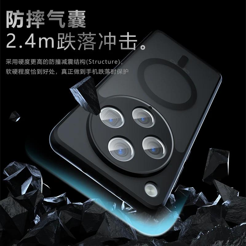 Pro Magsafe Nárazuvzdorné Akrylové Pouzdro na Telefon pro OPPO Find X8 Pro X8Ultra Tvrdý Nárazník Matný Magnetický Kryt Skořepina pro Find X8Pro X8s