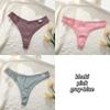 3 Teile/satz Baumwolle Tanga G-string T-zurück panty frauen Unterwäsche Sexy Panty Weibliche Niedrige Taille Unterhose Thongs Solide farbe Dessous