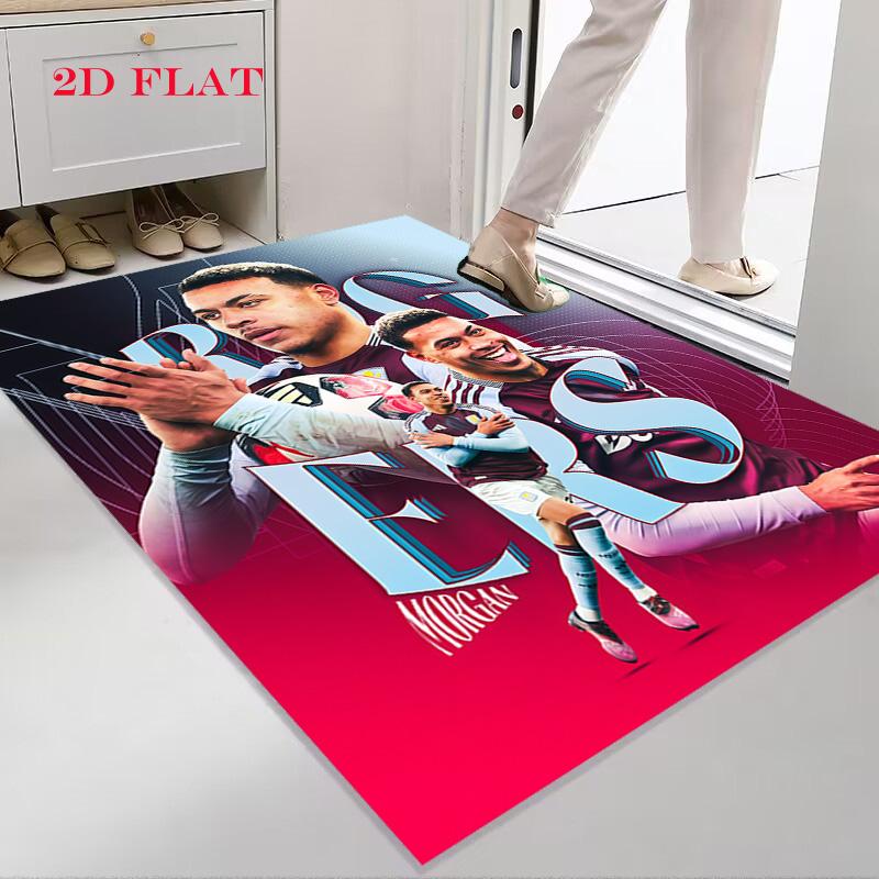 Aston Villa Carpet Rug for Living Room Bedroom Home Sofa Decoration,Kids Play Nonslip Floor Mat