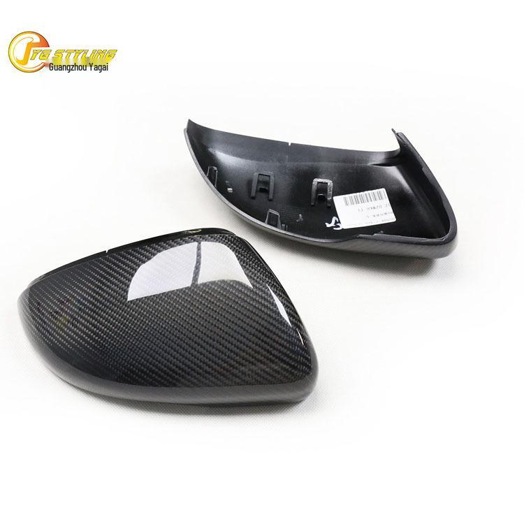 Carbon Fiber Replacement Rearview Mirror Cover for Volkswagen Golf 6, Touran, Bora, New Lingyu