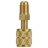 R410 Brass Adapter, 1/4" Male To 5/16" Female, Charging Hose for Pumping, High Quality, New