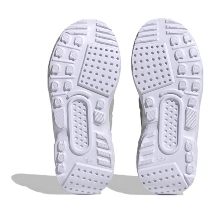 Adidas Originals ZX 22 Soft Comfortable Non-Slip Wear-Resistant Casual Shoes Kids Sneakers Gray HQ1583