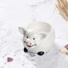 Heat-resistant Animal Ceramic Bowl Anti-slip Bottom Cute Appetizer Plates  New Year