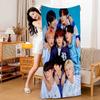 Kpop Group A-Ateez Beach Towel Colorful Bath Towels for Girl Microfiber Quick Dry Custom Sand Free Beach Yoga Spa Gym Pool
