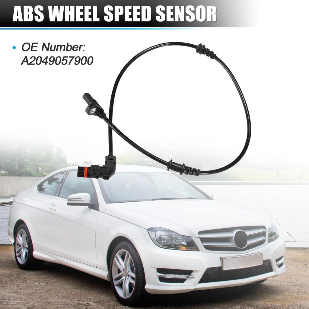 X AUTOHAUX Mercedes-Benz C-Class W204 2011-2015 Front Left & Right ABS Wheel Speed Sensor