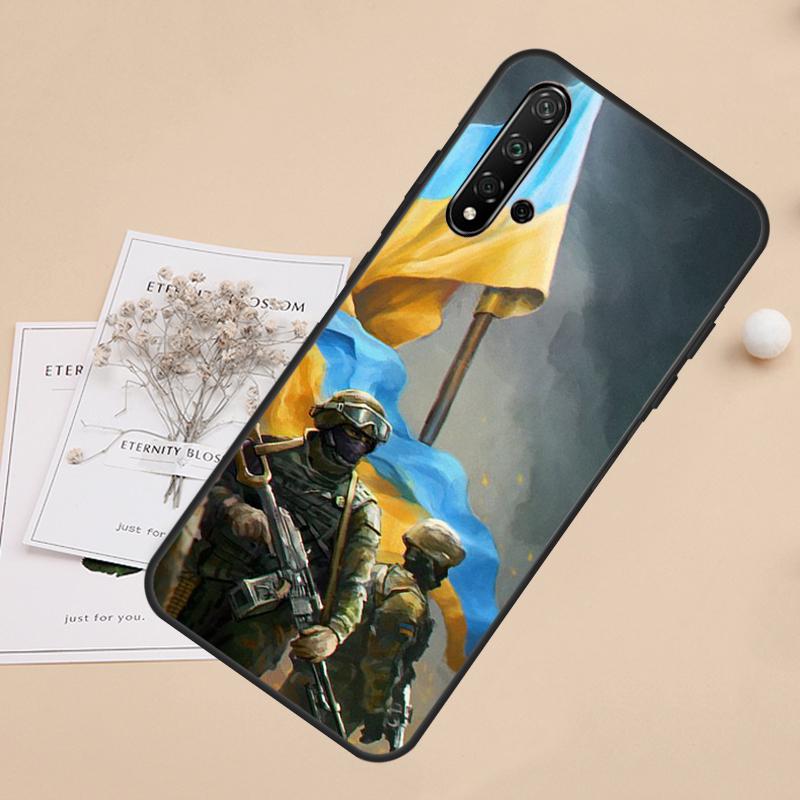 Ukraine Flag For Huawei Nova 12i 11i 8i 7i 3i 9 10 SE Y60 Y61 Y70 Y72 Y73 Y90 Y91 P20 P30 P40 Lite Case