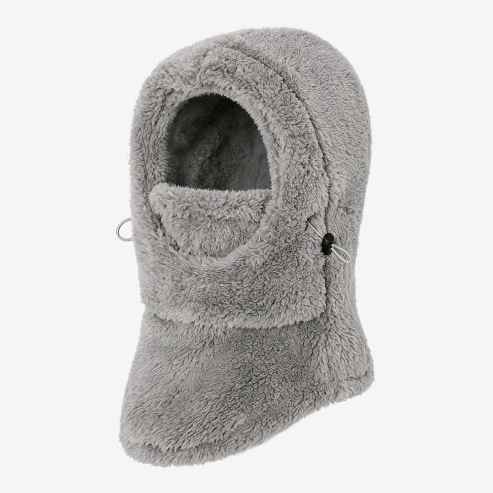Windproof Winter Balaclava Hat Neck Warmer Full Face Cover Cute One-piece Hat Scarf