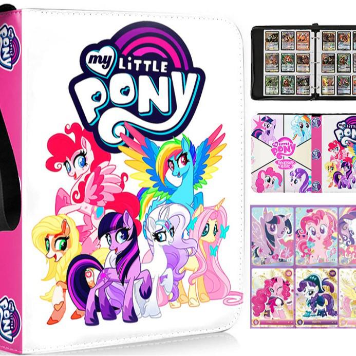 My Little Pony Zippered Trading Card Binder - Four and Nine-Pocket Album