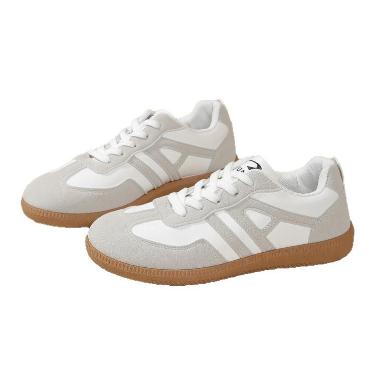 2025 Damen Übergröße Retro Colorblock Sneaker - Europäischer & Amerikanischer Stil