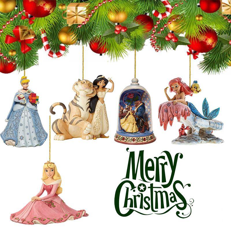 Enchanting Cinderella Snow White Ariel Belle Hanging Acrylic Toy For Party