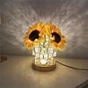 Sunflower Nightlight Bedroom Bedhead Atmosphere Light Decoration Desk Lamp Desktop Ornament Creative Romantic Gift Birthday
