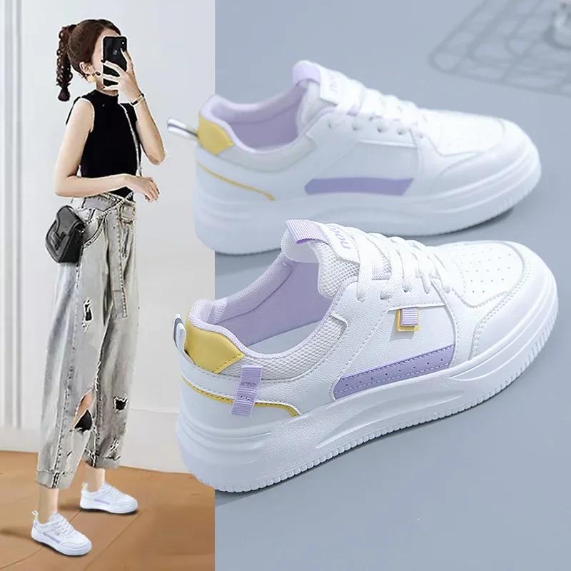 Fashion Women's Sneakers Platform Sports Shoes Woman White running Sneakers Chunky Sneakers Shoes Tennis Female Basket new