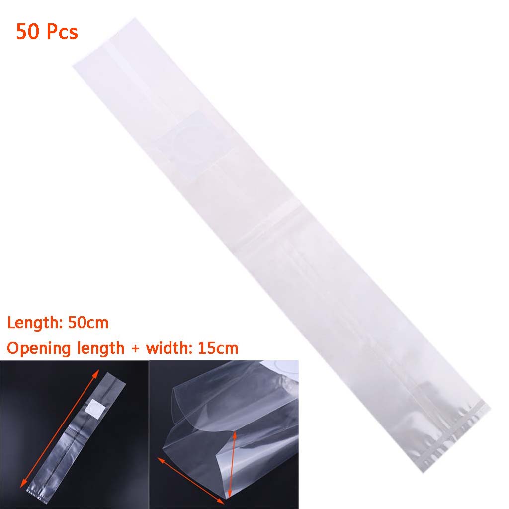 Mushroom Growth Bags 50pcs High Temperature Outdoor Oxygen Growing