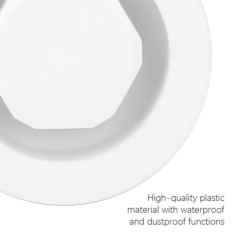 2Pcs PVC Surfboard Paddle Board Vent Hole Automatic Breathing Waterproof Accessorywhite
