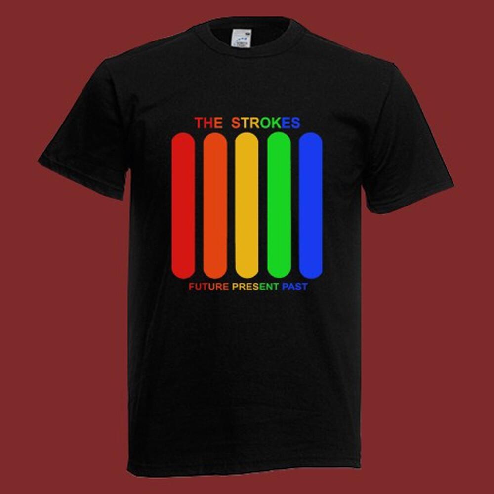 The Strokes Future Present Past Men s Black Size S-4XL XL