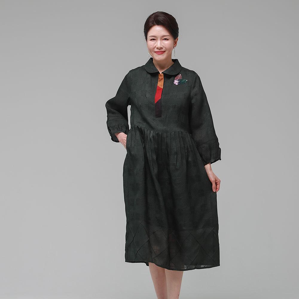 Halanghanbog Neat And Tidy Summer Women'S Rayon Dress Khaki