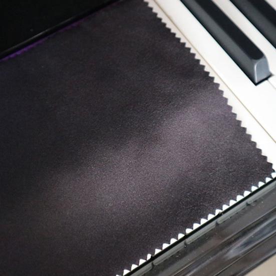Piano Keyboard Anti-Dust Cover Flannel Key Cover Cloth 88 Keys Protective Dust Cover for Electronic Keyboard Digital Piano