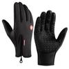 Touchscreen Winterhandschuhe für Damen & Herren: Rutschfest, mit Reißverschluss, für Outdoor-Sportarten, Klettern, Skifahren und Motorradfahren