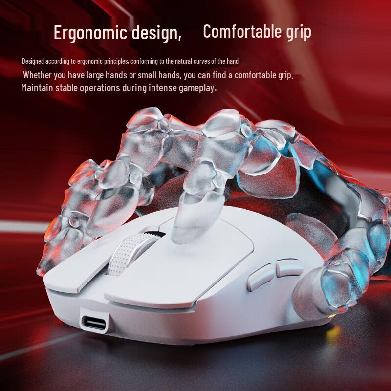 AOC GM220 Tri-Mode RGB Rechargeable Wireless Mouse