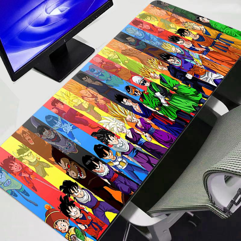 

Large Mouse Pad Dragon Ball Z DBZ Pc Speed For e-sports Players 800x300 Laptop Computer Keyboard Desk Mat Xxl Mousepad 30x60x0.2cm