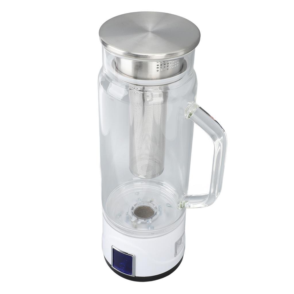 Wasserstoff-Wasserkrug, wasserstoffreicher Wassergenerator mit Tee-Ei, 1000 ml Fassungsvermögen