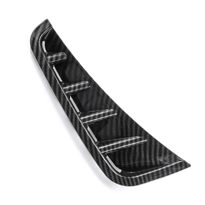Car Front Wheel Air Vent Fender Bumper Side Trim Cover Canard For Mercedes C-Class W205 C63 C180 C200 C260 C300 C180L C200L