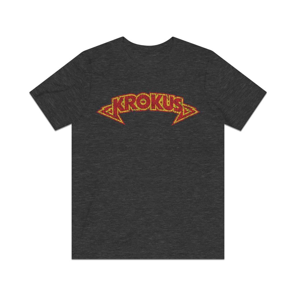 

Krokus 1974 Vintage Men s T shirt 3XL
