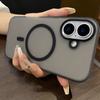 Translucent For Magsafe Matte Case For iPhone 11 12 13 14 15 16 Pro Max Plus Soft Silicone Magnetic Bumper Thin Cover