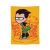 Coperta Familiare Teen Titans Go Flanella Vintage Morbida Coperte per Coprire Sedia Divano Inverno,