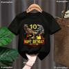 Children's Clothing Six Seven Print T-shirt Summer Girls Boys Punk Casual Fashion Tops Kids Colorful O-Neck Short Sleeve T-shirt