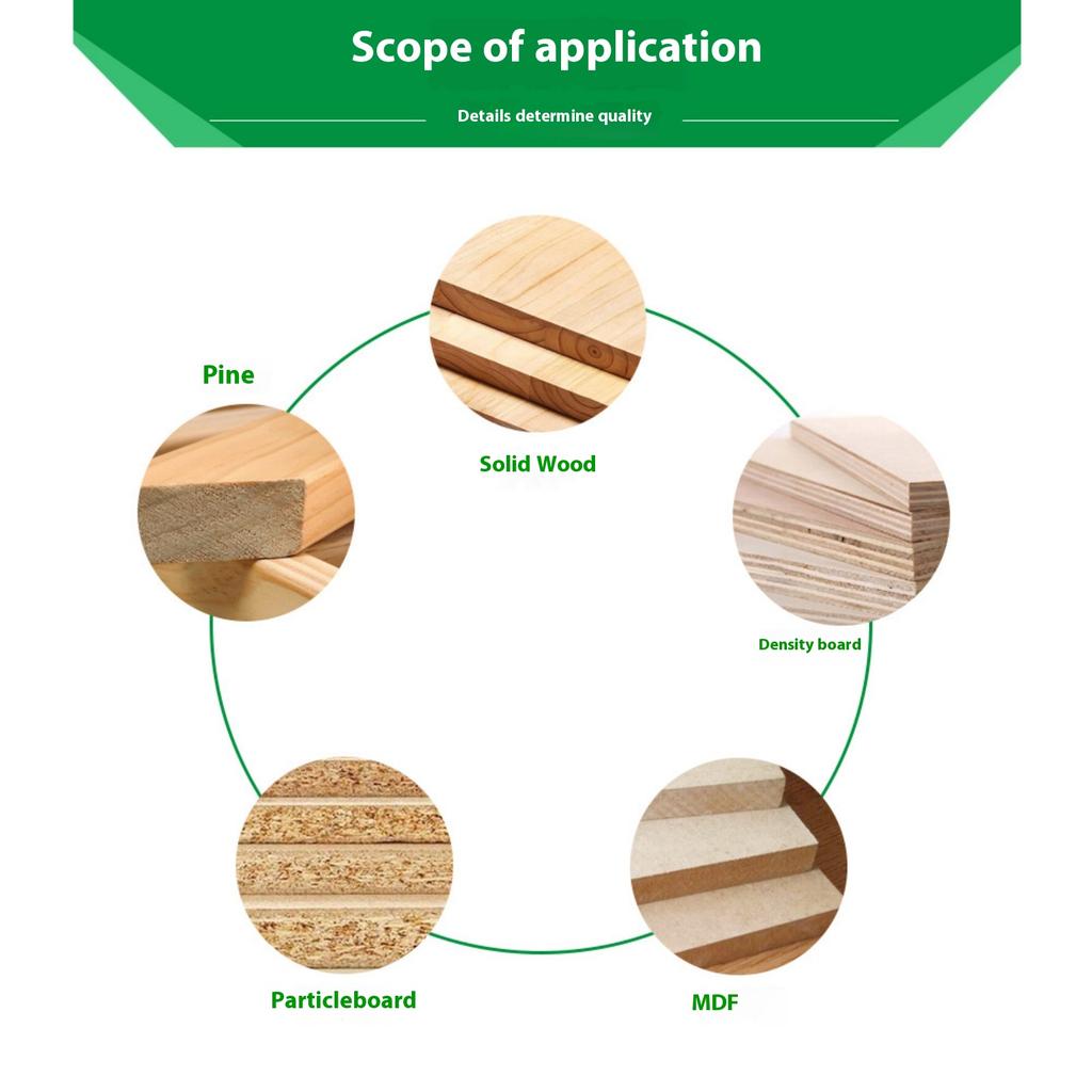 6mm Shank Fish Tail Router Bit Set Milling Cutter For Woodworking Precision Carving And Milling Tools Carbide Material