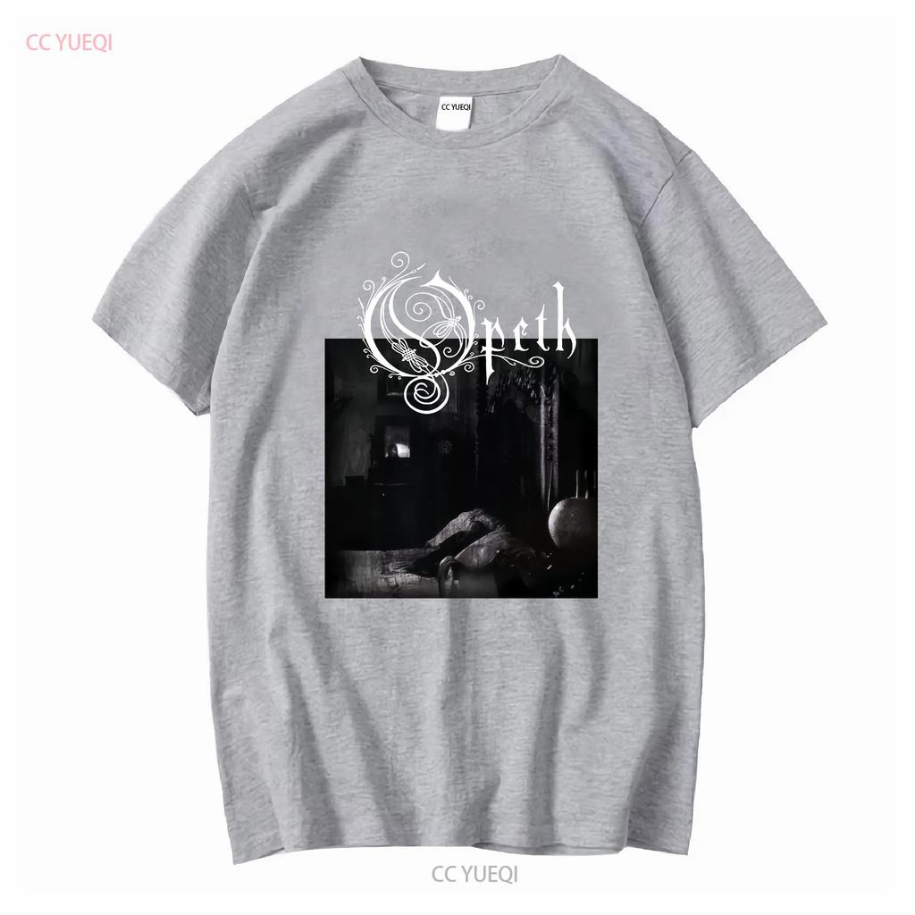Camiseta Opeth Deliverance Algodón Negro Unisex Todas las Tallas S a 5XL Vintage Lavada Suave Ropa de Diseñador Elástica Elegante