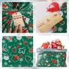 Christmas Large Drawstring Gift Bag Candy Bag 2025 Merry Christmas Decoration for Home Navidad New Year Large Cookie Packaging