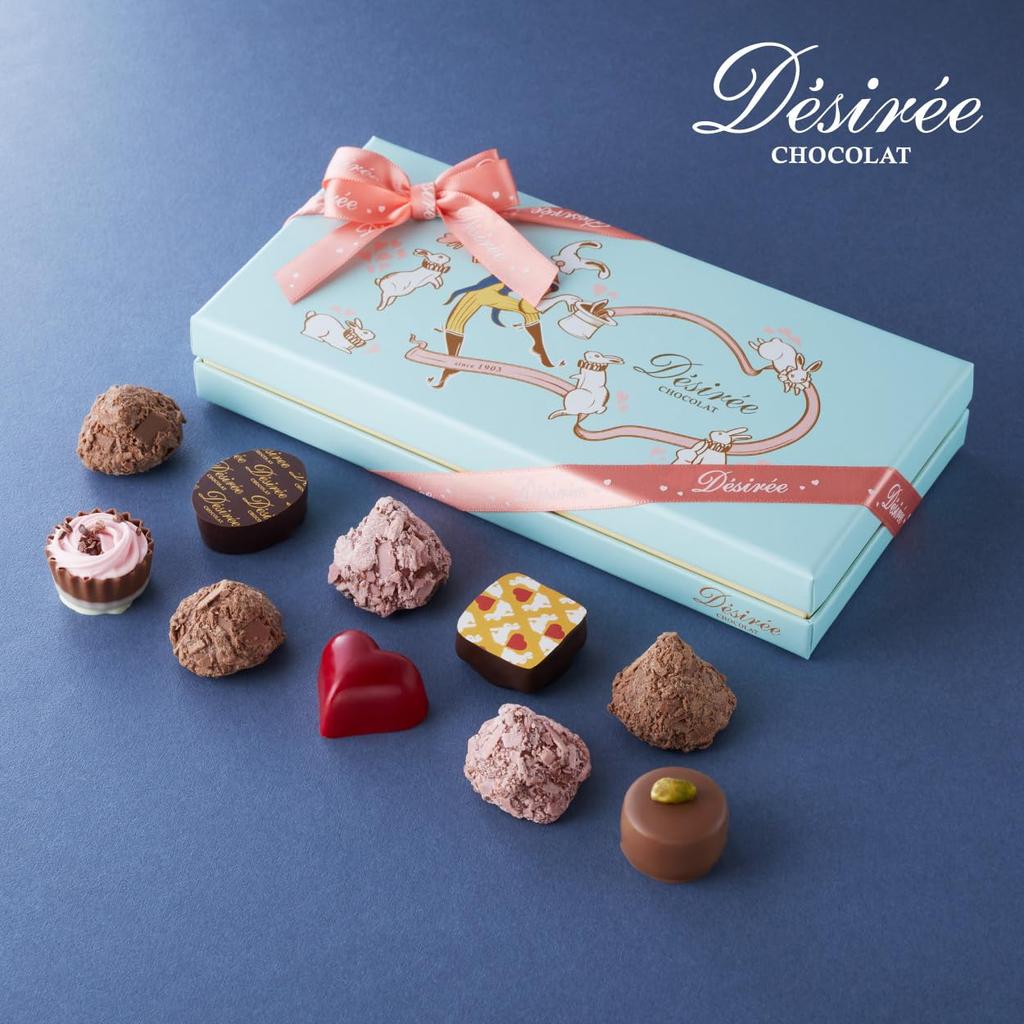 Desiree Belgian Directly Imported 10 Pieces of Chocolate Truffles Special Carrying Chocolate, & (includes Bag)