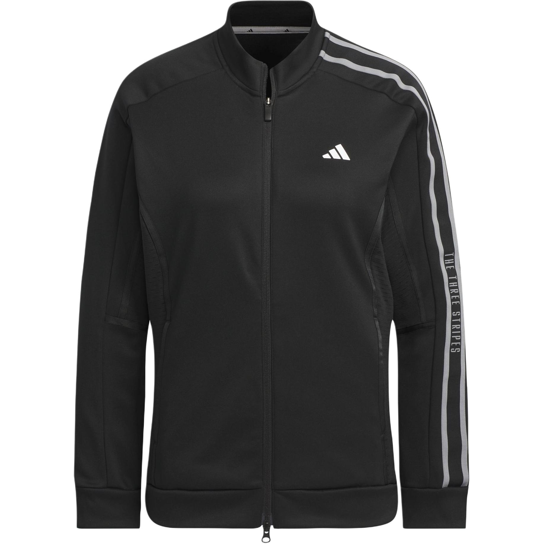 

Adidas Cold.Rdy Retro Sports Golf Stand Collar Long Sleeve Jacket Women Jacket Black IS4792 XS
