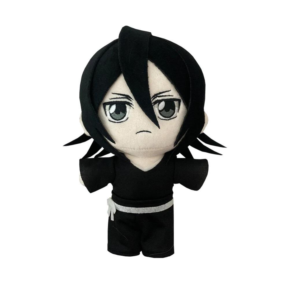Anime Plush Doll Aizen Sousuke Zaraki Kenpachi Plushie Kuchiki Byakuya Kurosaki Ichigo Plush Toy Cosplay Soft Stuffed Pillow Gif