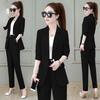 Suit Suit, Long-sleeved Professional Wear, Western Style, Thin Casual Suit, Spring and Autumn Two-piece Suit