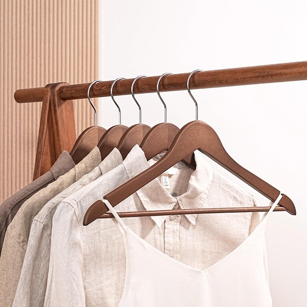 Durable Wood Hangers Swivel Hook Non-Slip Coat Hangers New Wooden Clothes Hangers For Shirts