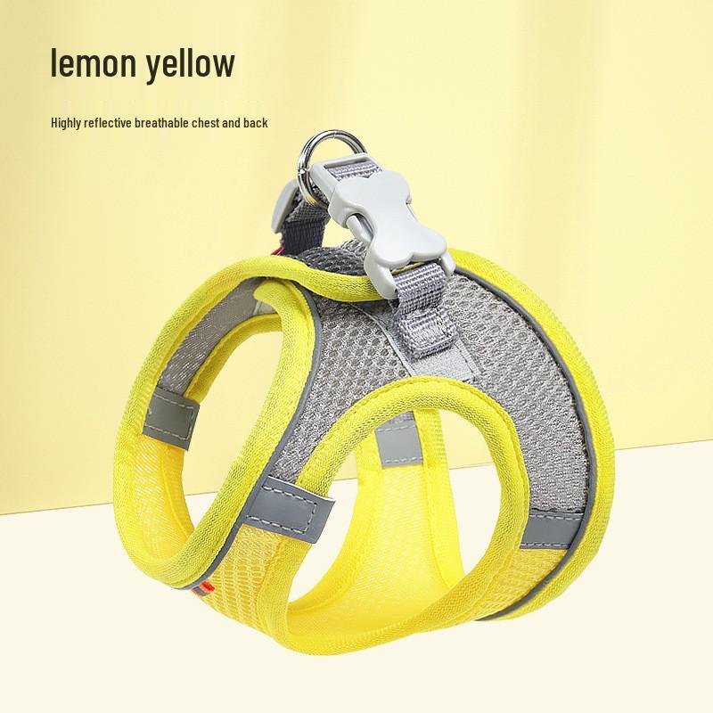 

Светоотражающая шлейка и поводок для маленьких/средних собак и кошек - Высокое качество Extra Extra Small