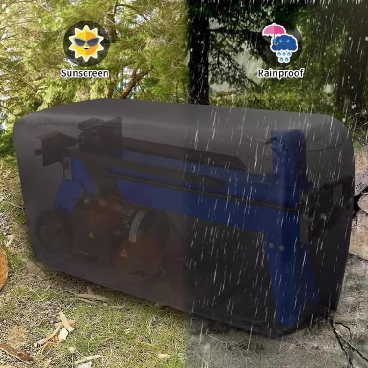 Heavy Duty Wood Splitter Cover Waterproof Oxford Cloth for 5-9T Electric Wood Splitter Wood Splitter Accessories
