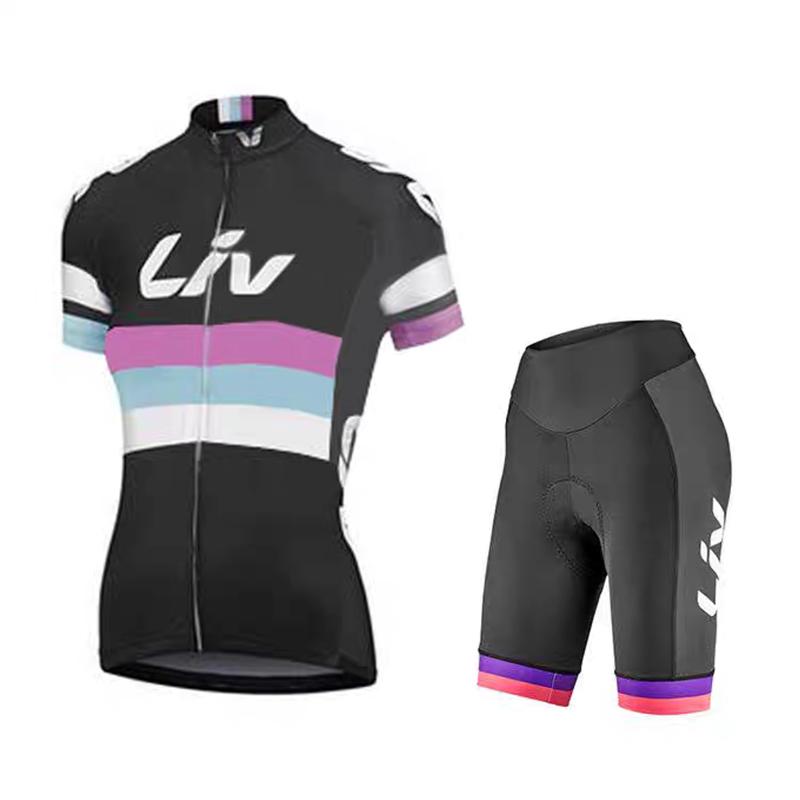 2026 Summer Breathable Cycling Suit Suit Short Set Summer Cycling Jersey Cycling Bib Sunscreen Cycling Short Top Slim Cycling Shorts
