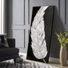 Golden Silver Feather Creative Home Decoration Painting Wall Art Picture Modern Art Simple Living Room Decoration
