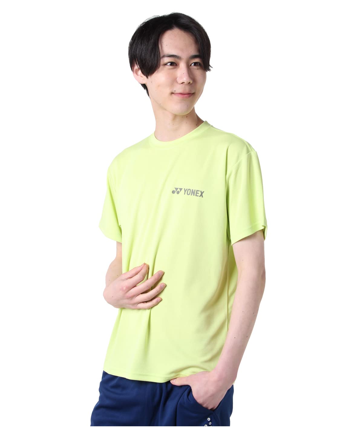 

Теннисная и бадминтонная футболка с коротким рукавом Yonex Limited Edition стандартного размера RWHI1301 028 L мужская,