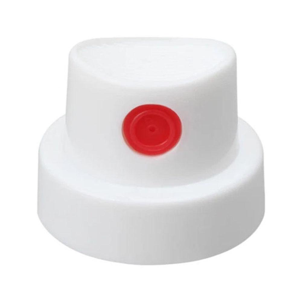 20Pcs Spray Paint Cap Plastic Spray Nozzles White Spray Paint Replacement Cover For Graffiti Street Art Bottle