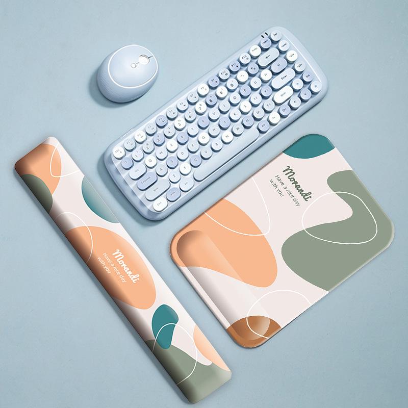 Handgelenkschutz für Mädchen, Mauspad und Tastaturunterstützung für Gaming und Büro