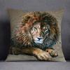 African Animal Beasts Home Decoration Pillowcase Square Pillowcase Home Office Decoration Cus On Cover