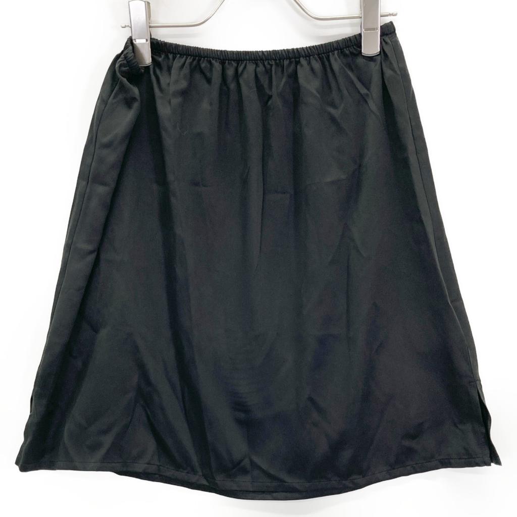 DRESSTERIOR 085-57022 Rib Knit Wrap Dress Dress 38 blackUsed