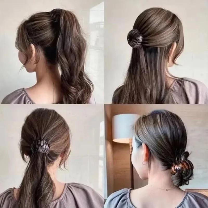 Fashion Girls Hair Claw Women Hairs Clamp Grab Barrettes Women High-quality Korean Tail Horsetail Buckle Hairing Clip Headwear