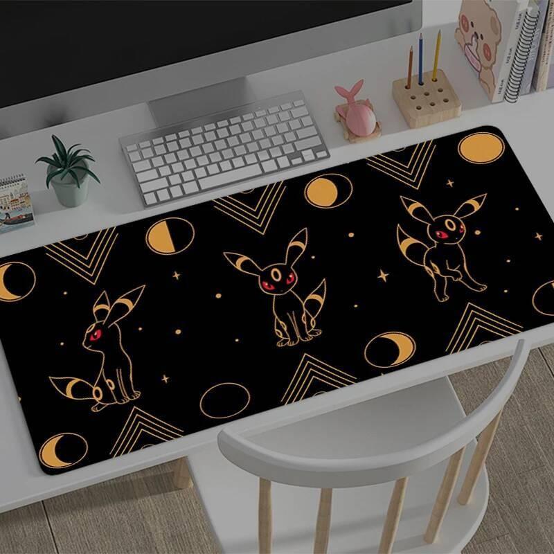 Mousepad New PPokemons EEevees Large Mouse Mat MousePads Game Office Laptop Carpet Soft Antislip Desktop PC carpet Mouse Pad