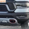 Exterior Car Front Bumper Tow Hook Protective Cover Tow Hook TPE Cover Fit for Dodge RAM TRX 2018 Up Car Accessories